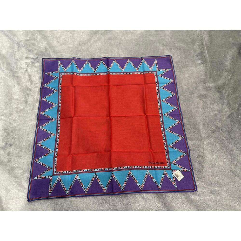 Yves Saint Laurent Vintage Silk Scarf